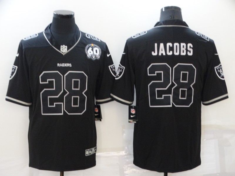 2022 Men Nike NFL Oakland Raiders #28 Jacobs black limited Vapor Untouchable jerseys